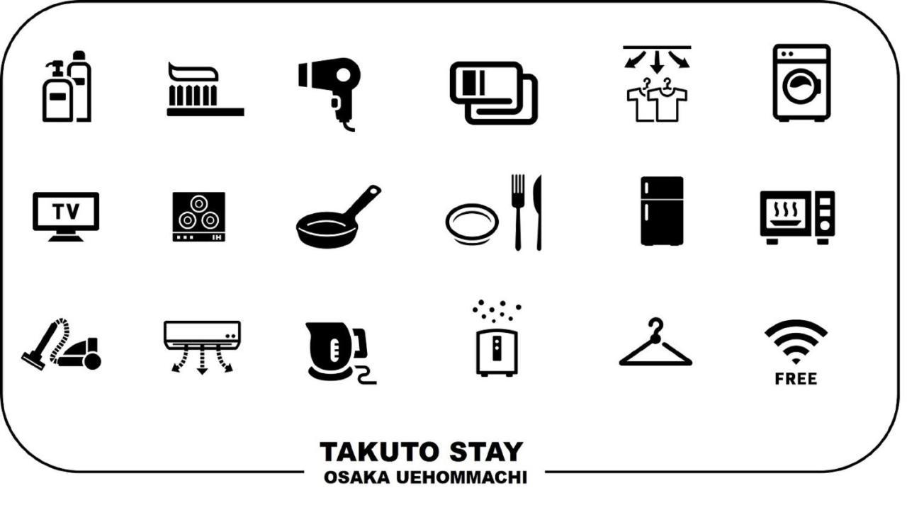 Takuto Stay Osaka Uehommachi Exterior photo